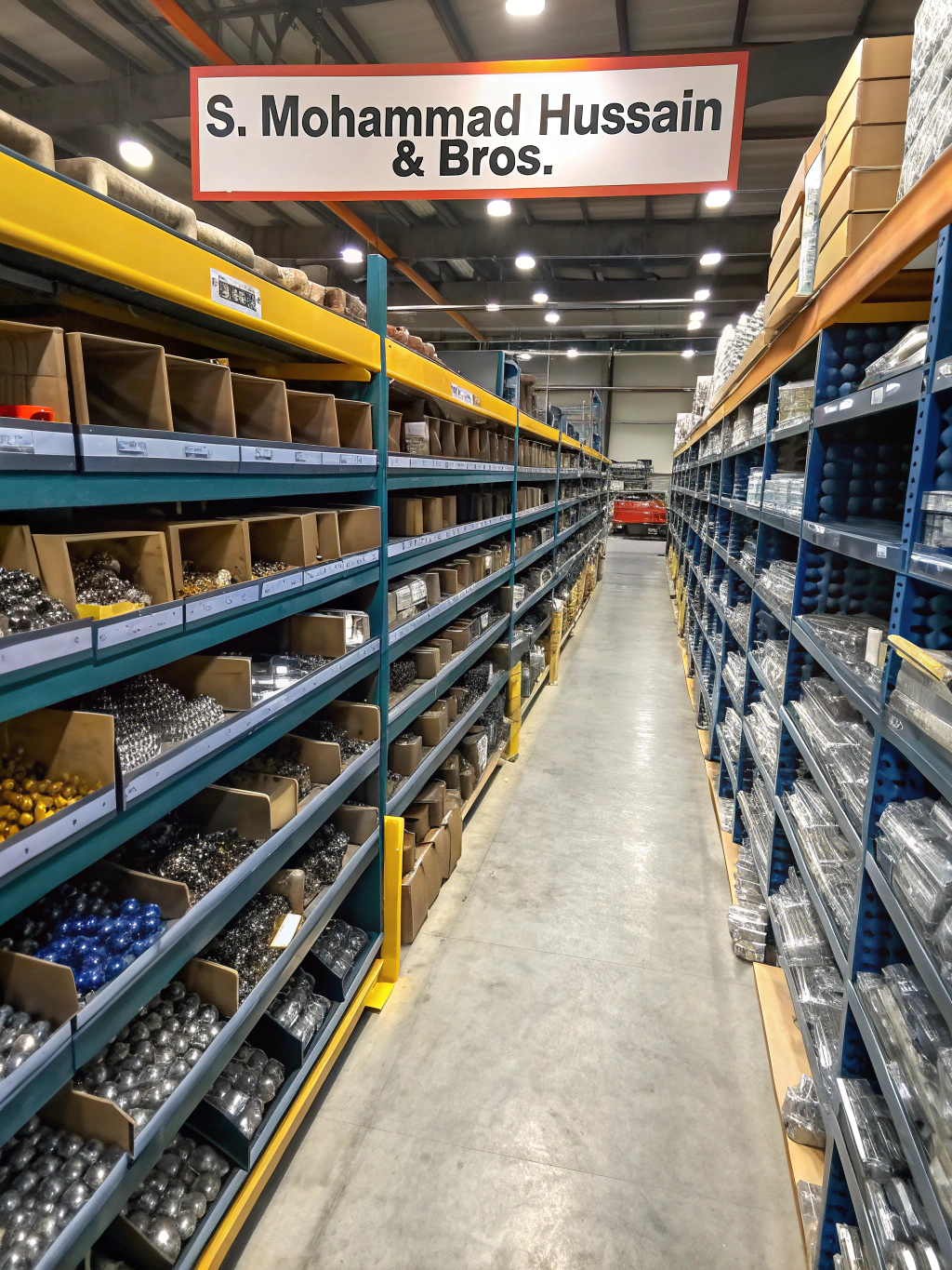 Industrial fastener logistics coordination