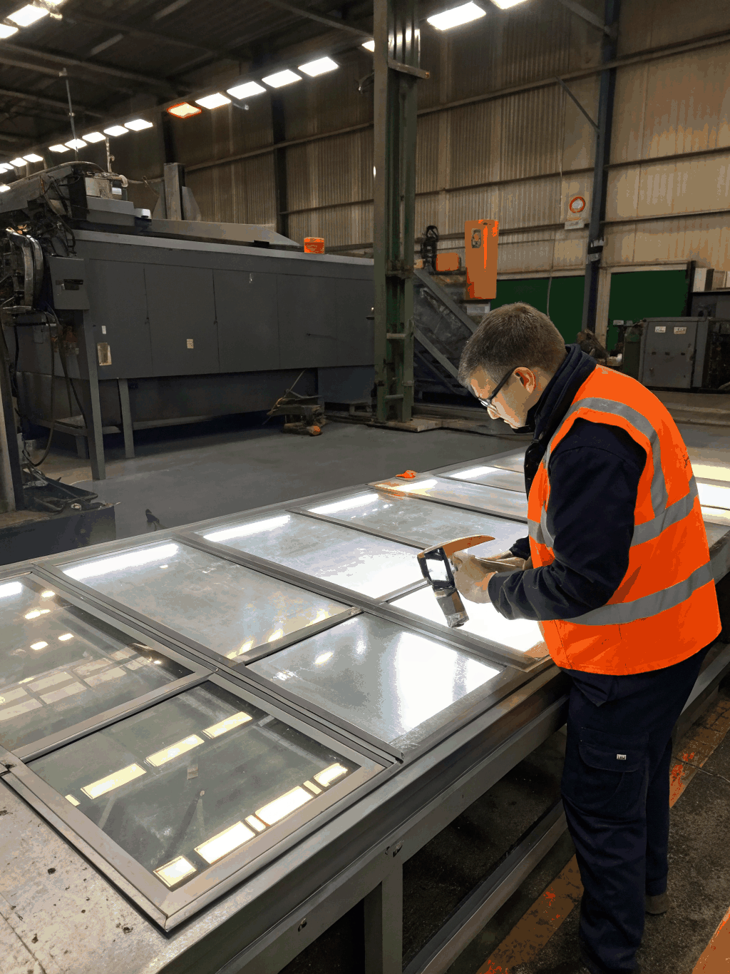 Industrial part quality inspection