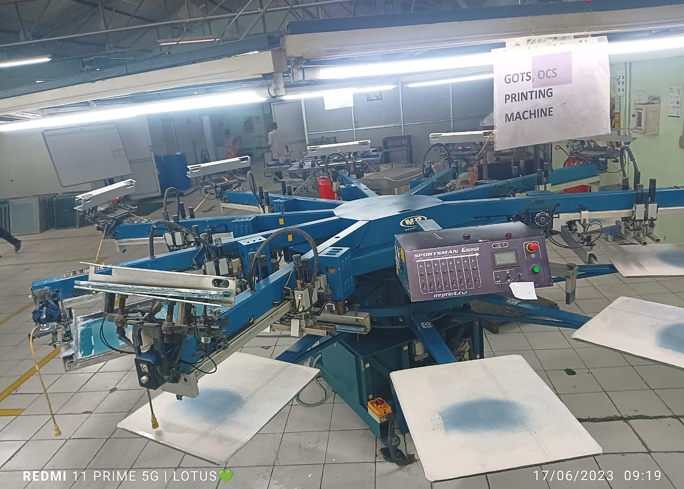 Industrial printing equipment