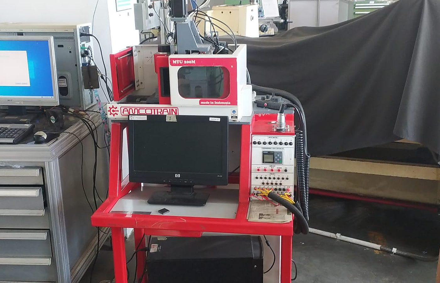 CNC manufacturing equipment representing machinery applications